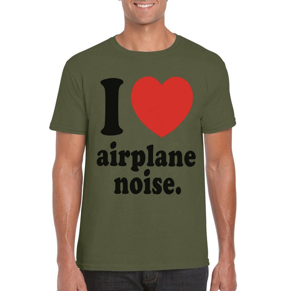 I LOVE Aeroplane Noise Unisex T-Shirt - Mach 5