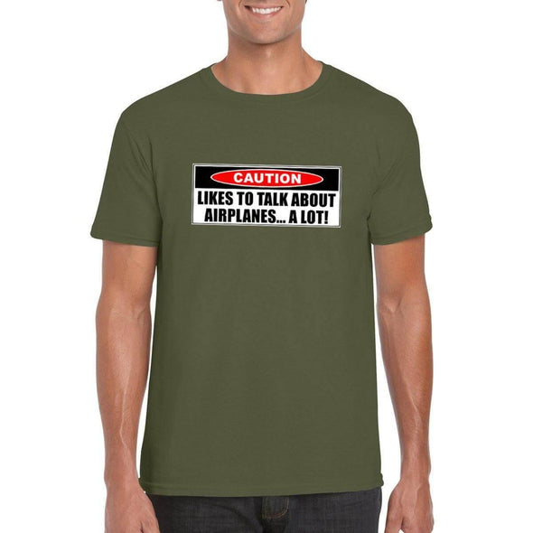 CAUTION Unisex Semi-Fitted T-Shirt - Mach 5