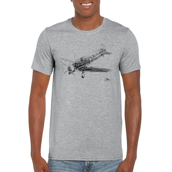 WIRRAWAY CUTAWAY DIAGRAM T-Shirt - Mach 5