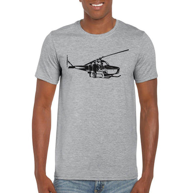 CH-1 SKYHOOK Helicopter T-Shirt - Mach 5