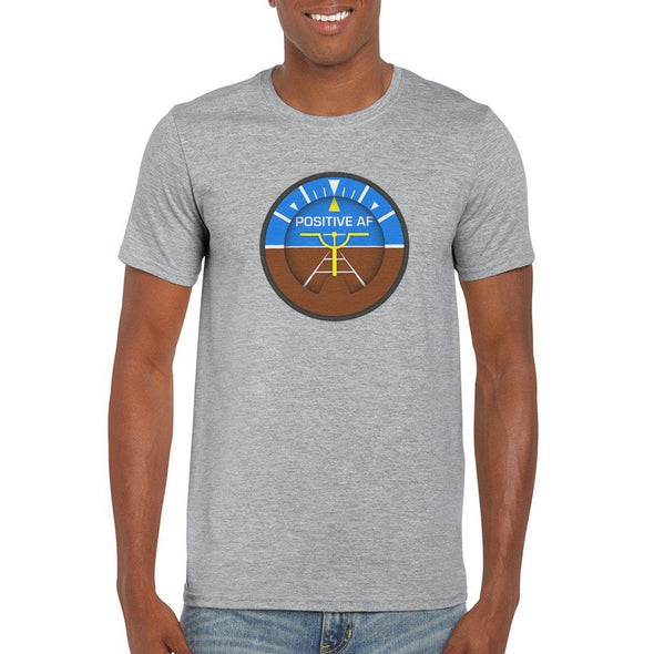 POSITIVE AF Semi-Fitted Unisex T-Shirt - Mach 5