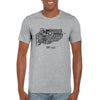 MERLIN ENGINE CUTAWAY Diagram T-Shirt - Mach 5