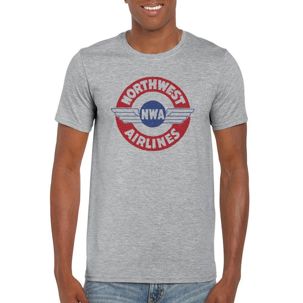 NORTHWEST AIRLINES LOGO T-Shirt - Mach 5