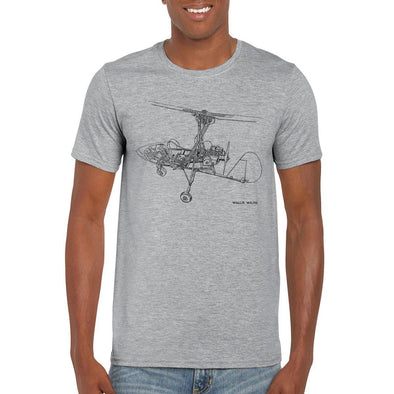 WALLIS AUTO GYRO CUTAWAY T-Shirt - Mach 5