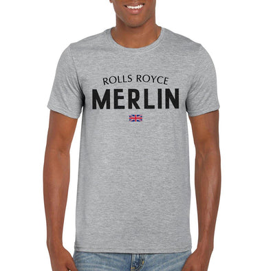MERLIN Unisex Semi-Fitted  T-Shirt - Mach 5