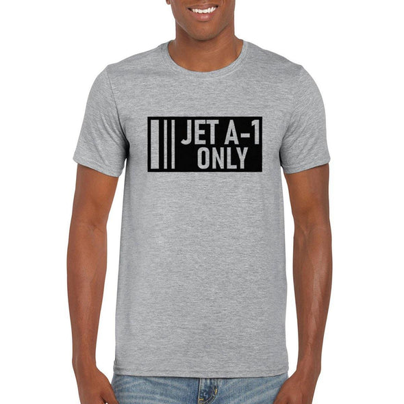 JET A-1 ONLY Unisex Semi-Fitted T-Shirt - Mach 5