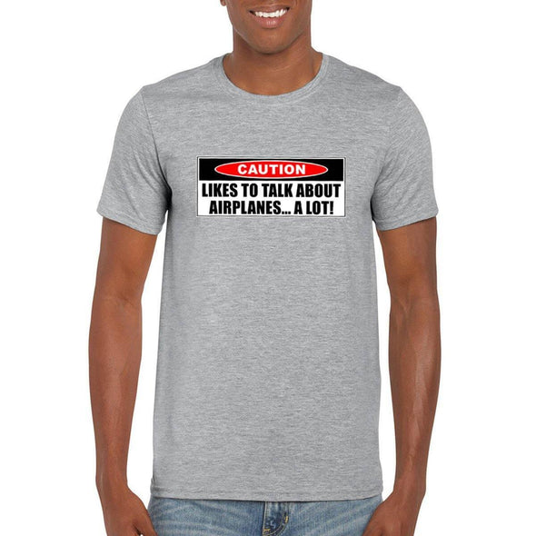 CAUTION Unisex Semi-Fitted T-Shirt - Mach 5