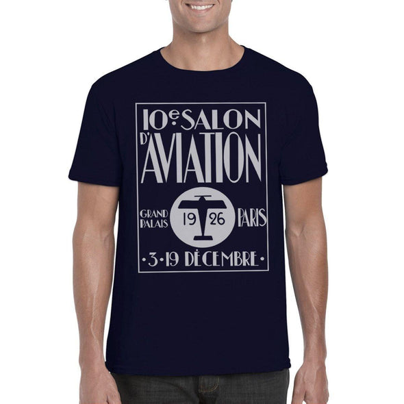 SALON D AVIATION Semi-Fitted Unisex T-Shirt - Mach 5