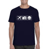 PLANE CAMERA SMILE Unisex T-Shirt - Mach 5