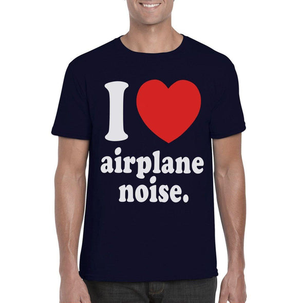 I LOVE Aeroplane Noise Unisex T-Shirt - Mach 5