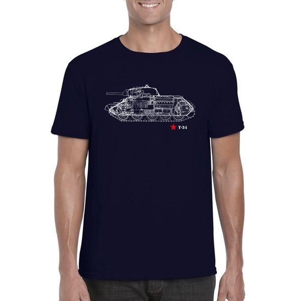 T-34 Tank Unisex T-Shirt - Mach 5