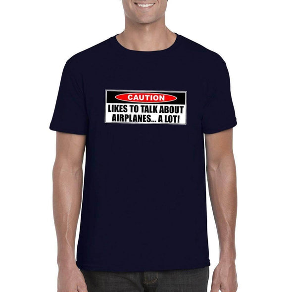 CAUTION Unisex Semi-Fitted T-Shirt - Mach 5