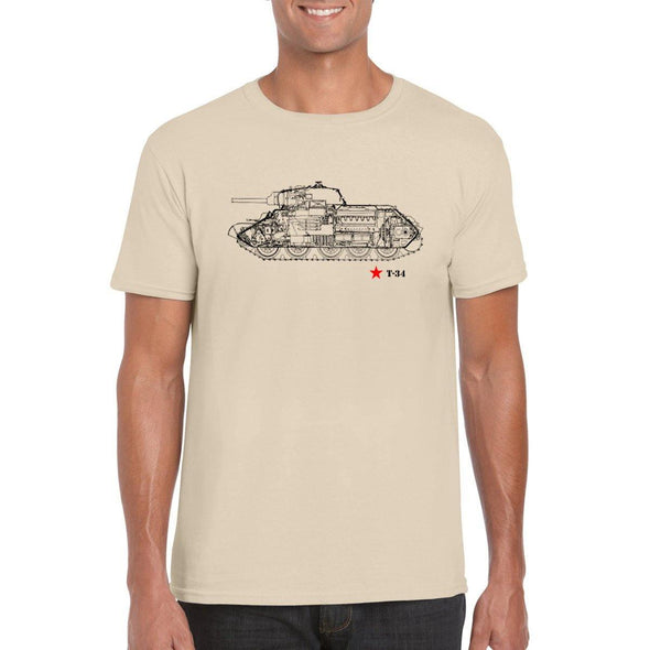 T-34 Tank Unisex T-Shirt - Mach 5