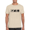 PLANE CAMERA SMILE Unisex T-Shirt - Mach 5