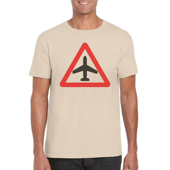 CAUTION AIRCRAFT Semi-Fitted Unisex T-Shirt - Mach 5