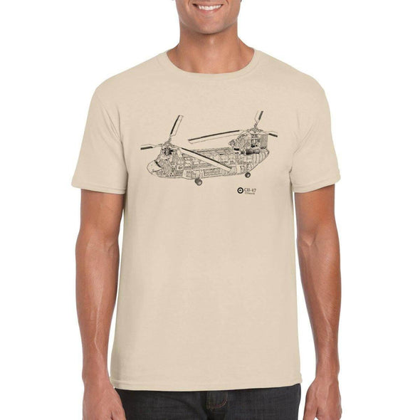 CHINOOK CUTAWAY Unisex Semi-Fitted T-Shirt - Mach 5