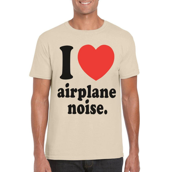 I LOVE Aeroplane Noise Unisex T-Shirt - Mach 5