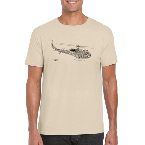 HUEY CUTAWAY Unisex Semi-Fitted T-Shirt - Mach 5