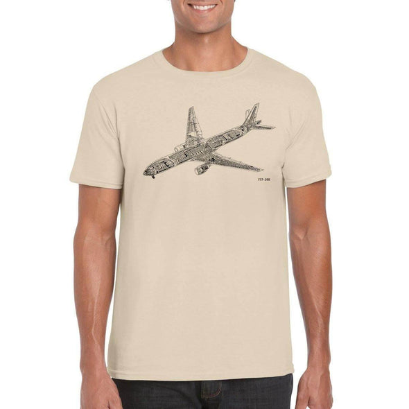 777 CUTAWAY Unisex T-Shirt - Mach 5