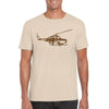 CH-1 SKYHOOK Helicopter T-Shirt - Mach 5