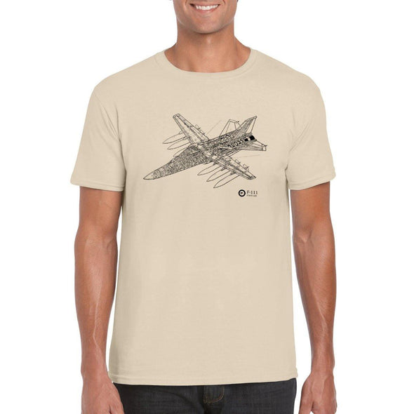 F-111 CUTAWAY Unisex Semi-Fitted T-Shirt - Mach 5