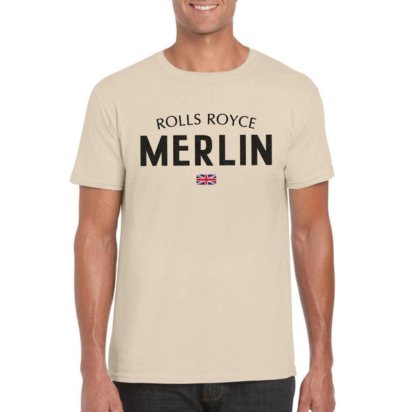 MERLIN Unisex Semi-Fitted  T-Shirt - Mach 5