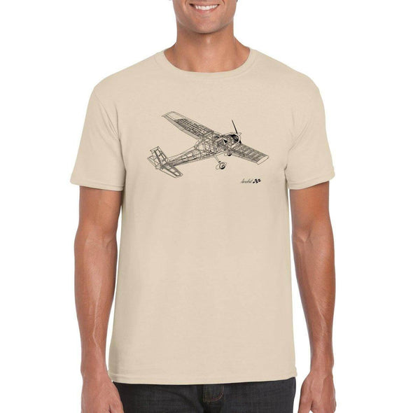 AEROBAT CUTAWAY Unisex Semi-Fitted T-Shirt - Mach 5