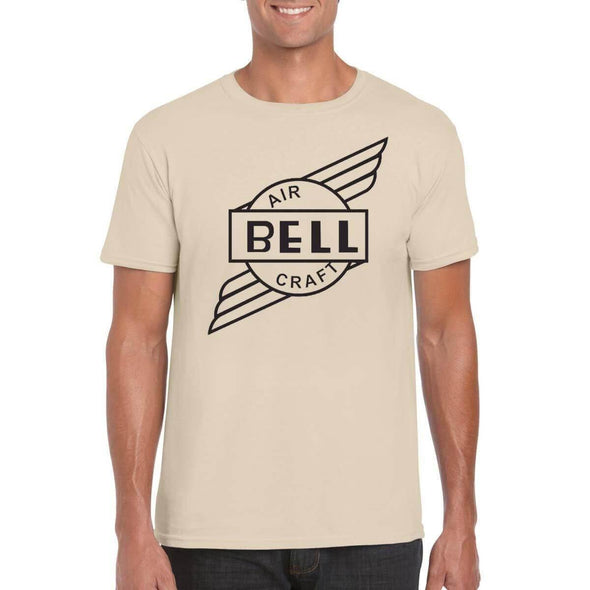 BELL AIRCRAFT Vintage Logo Design on Unisex T-Shirt - Mach 5