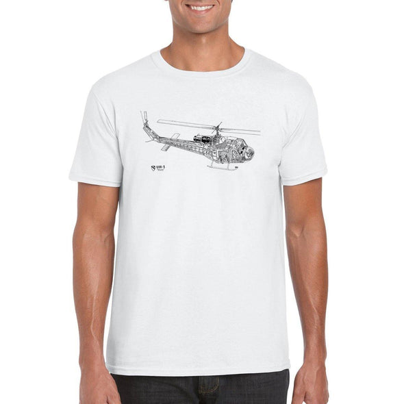 HUEY CUTAWAY Unisex Semi-Fitted T-Shirt - Mach 5