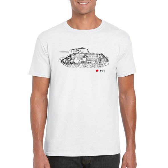 T-34 Tank Unisex T-Shirt - Mach 5