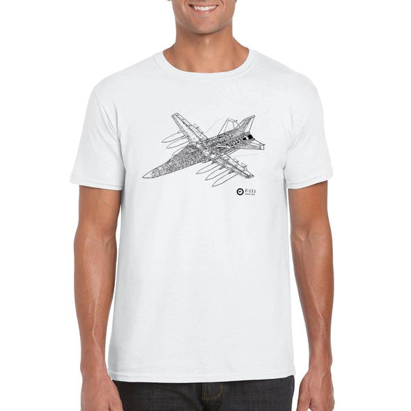 F-111 CUTAWAY Unisex Semi-Fitted T-Shirt - Mach 5