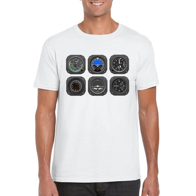 THE PILOT's 6 PACK Unisex Semi-Fitted T-Shirt - Mach 5