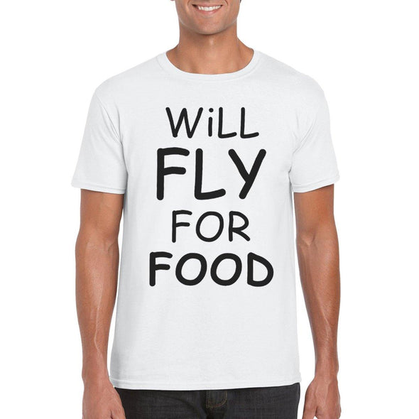 WILL FLY FOR FOOD Unisex Semi-Fitted T-Shirt - Mach 5