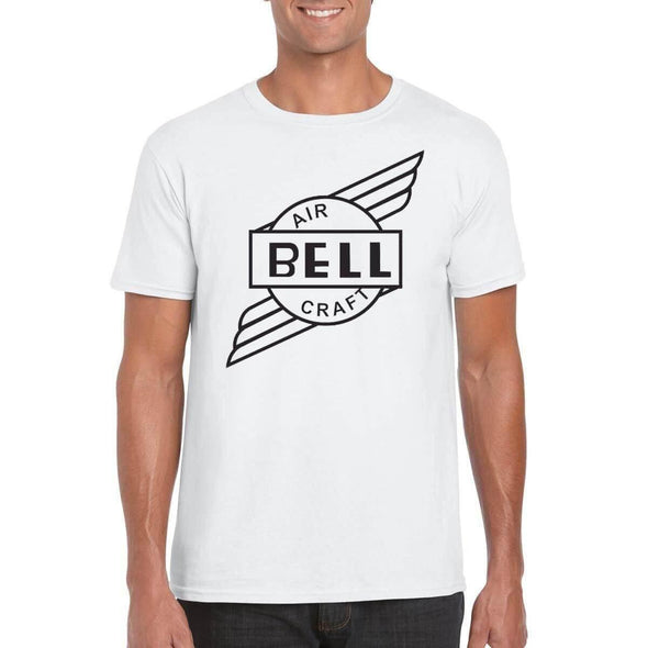 BELL AIRCRAFT Vintage Logo Design on Unisex T-Shirt - Mach 5