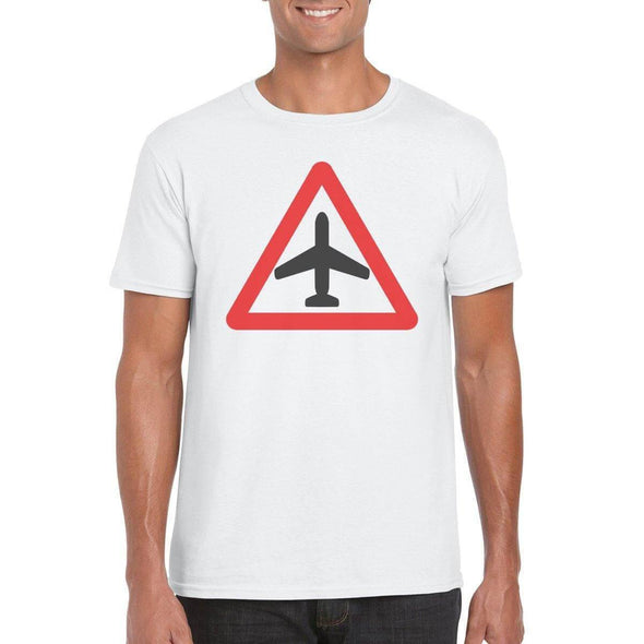 CAUTION AIRCRAFT Semi-Fitted Unisex T-Shirt - Mach 5