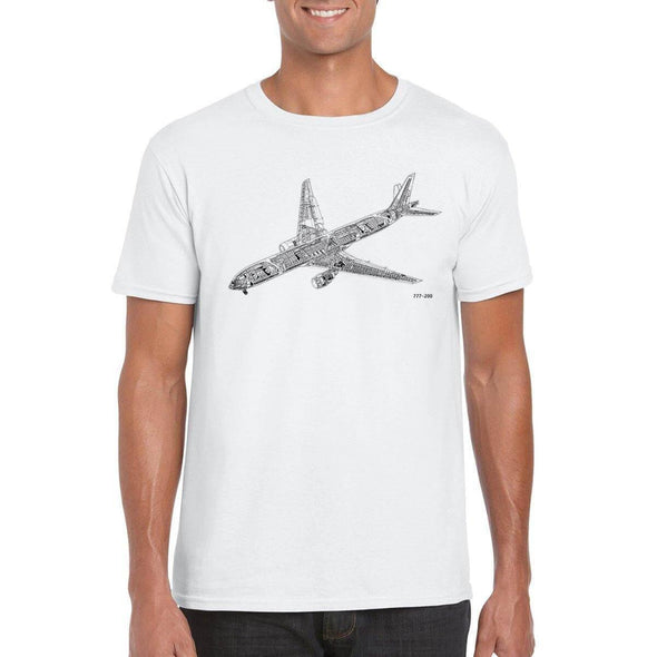 777 CUTAWAY Unisex T-Shirt - Mach 5