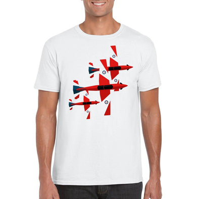 ROULETTE FORMATION Unisex Semi-Fitted T-Shirt - Mach 5