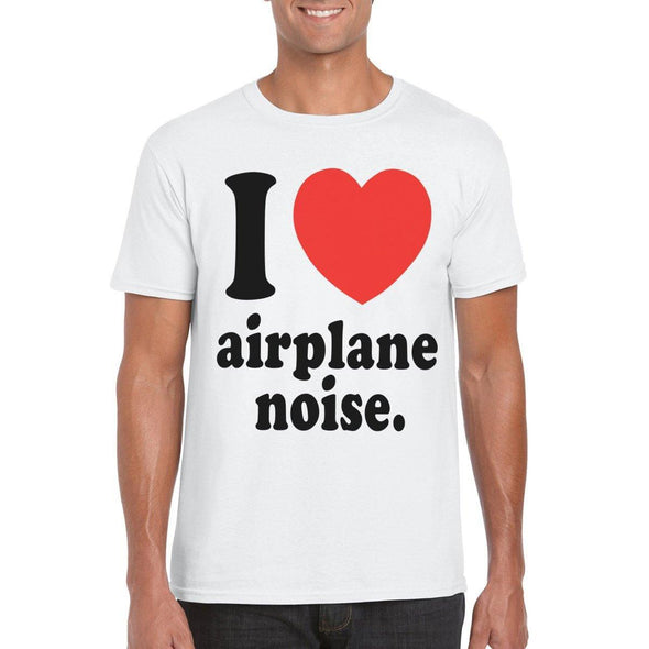 I LOVE Aeroplane Noise Unisex T-Shirt - Mach 5