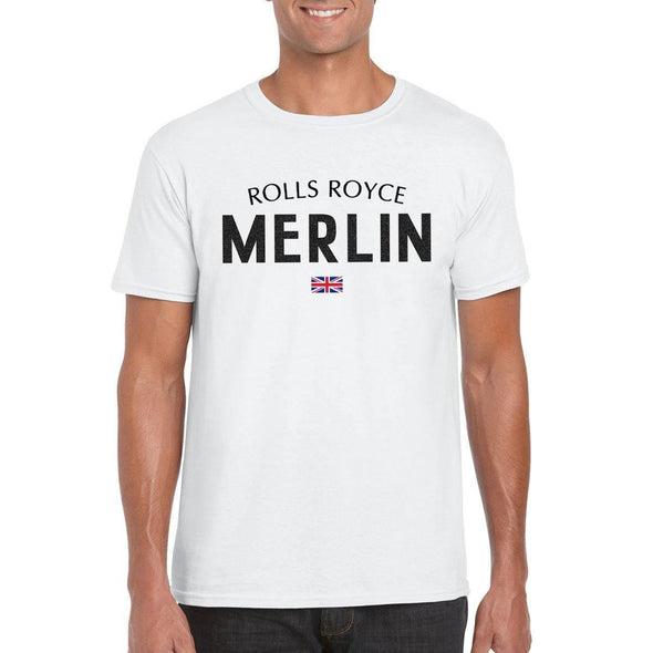 MERLIN Unisex Semi-Fitted  T-Shirt - Mach 5