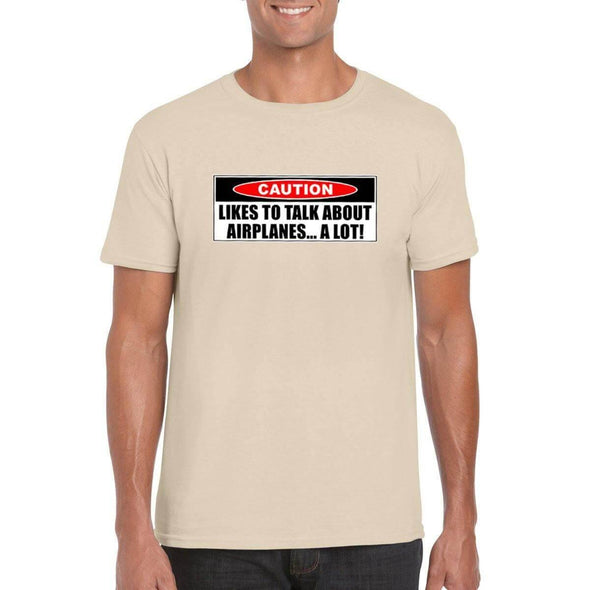 CAUTION Unisex Semi-Fitted T-Shirt - Mach 5
