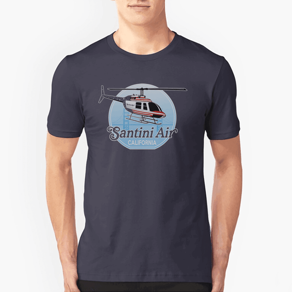 BELL 206 SANTINI AIR CALIFORNIA T-Shirt - Mach 5