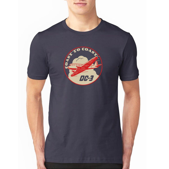 DC-3 "COAST TO COAST" T-Shirt - Mach 5