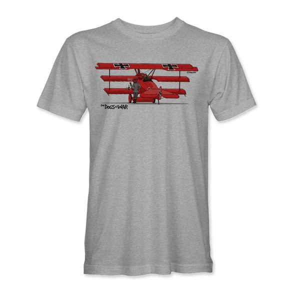 FOKKER TRIPLANE 'RED BARON' T-Shirt - Mach 5