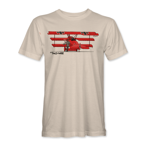 FOKKER TRIPLANE 'RED BARON' T-Shirt - Mach 5