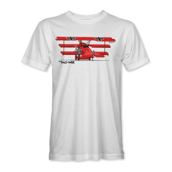 FOKKER TRIPLANE 'RED BARON' T-Shirt - Mach 5