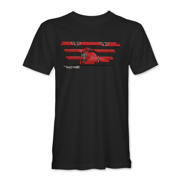 FOKKER TRIPLANE 'RED BARON' T-Shirt - Mach 5