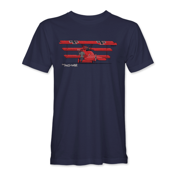 FOKKER TRIPLANE 'RED BARON' T-Shirt - Mach 5