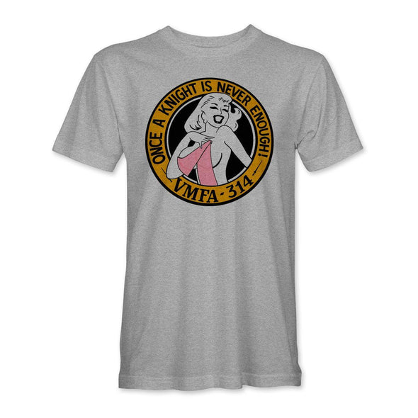 VMFA-314 'ONCE A KNIGHT IS NEVER ENOUGH' T-Shirt - Mach 5