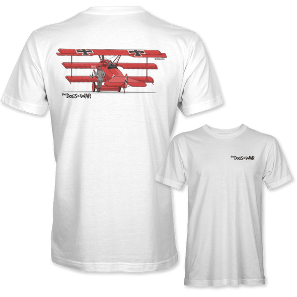 FOKKER TRIPLANE 'RED BARON' T-Shirt - Mach 5