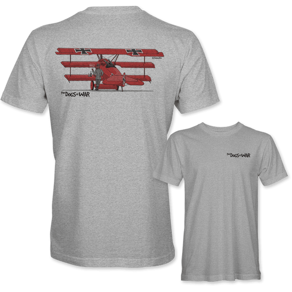 FOKKER TRIPLANE 'RED BARON' T-Shirt - Mach 5